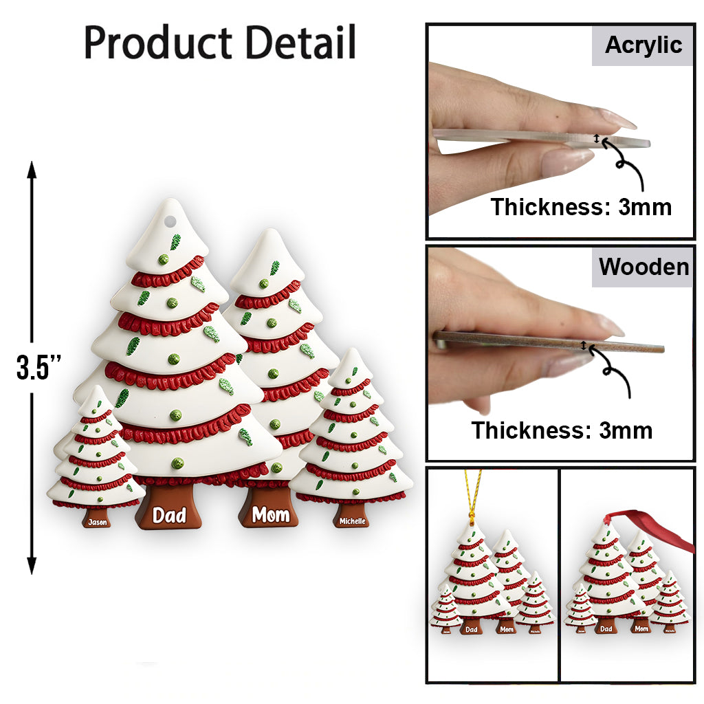 Christmas Family - Personalized Family Ornament