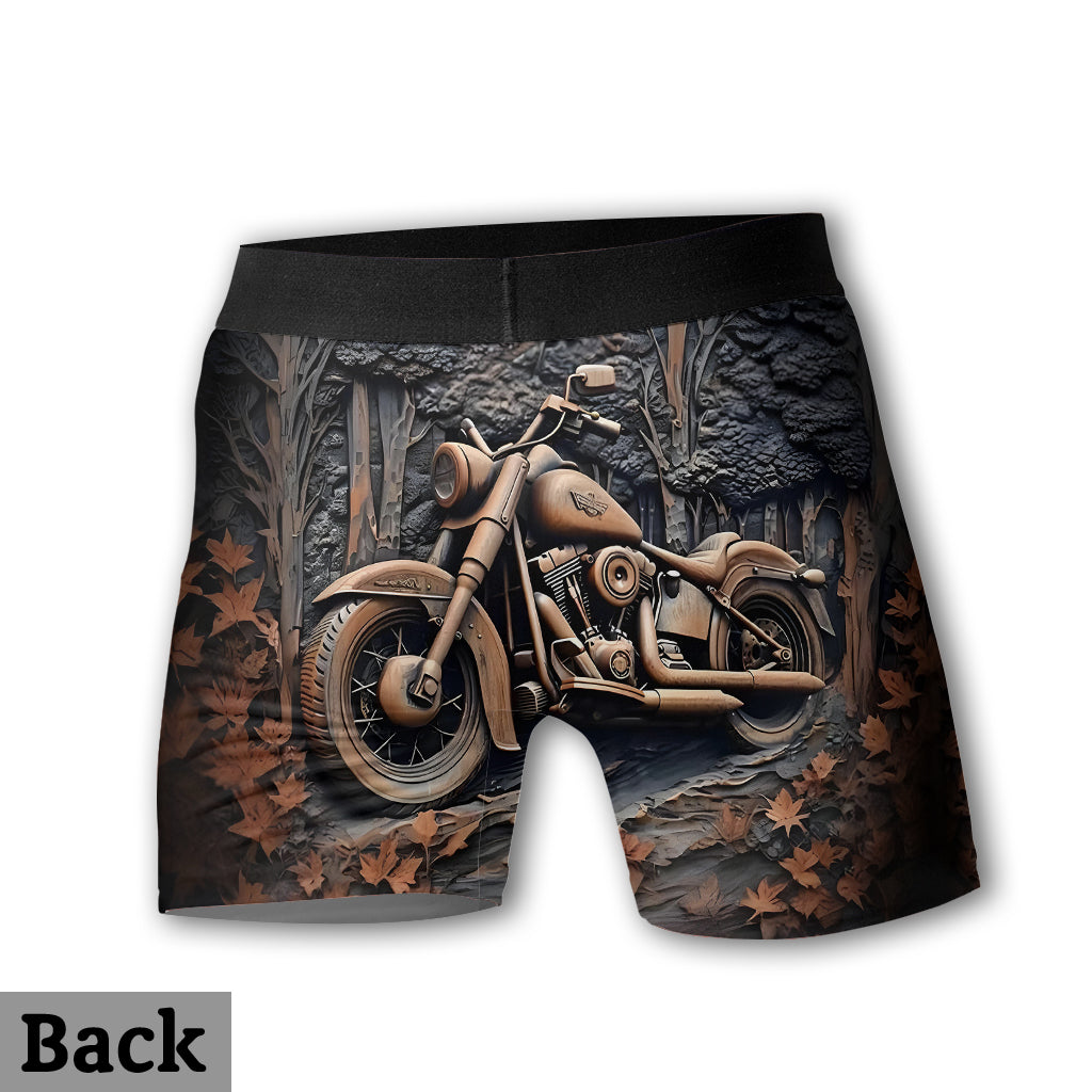 Strong Engine - Personalized Biker Men’s Boxer Briefs