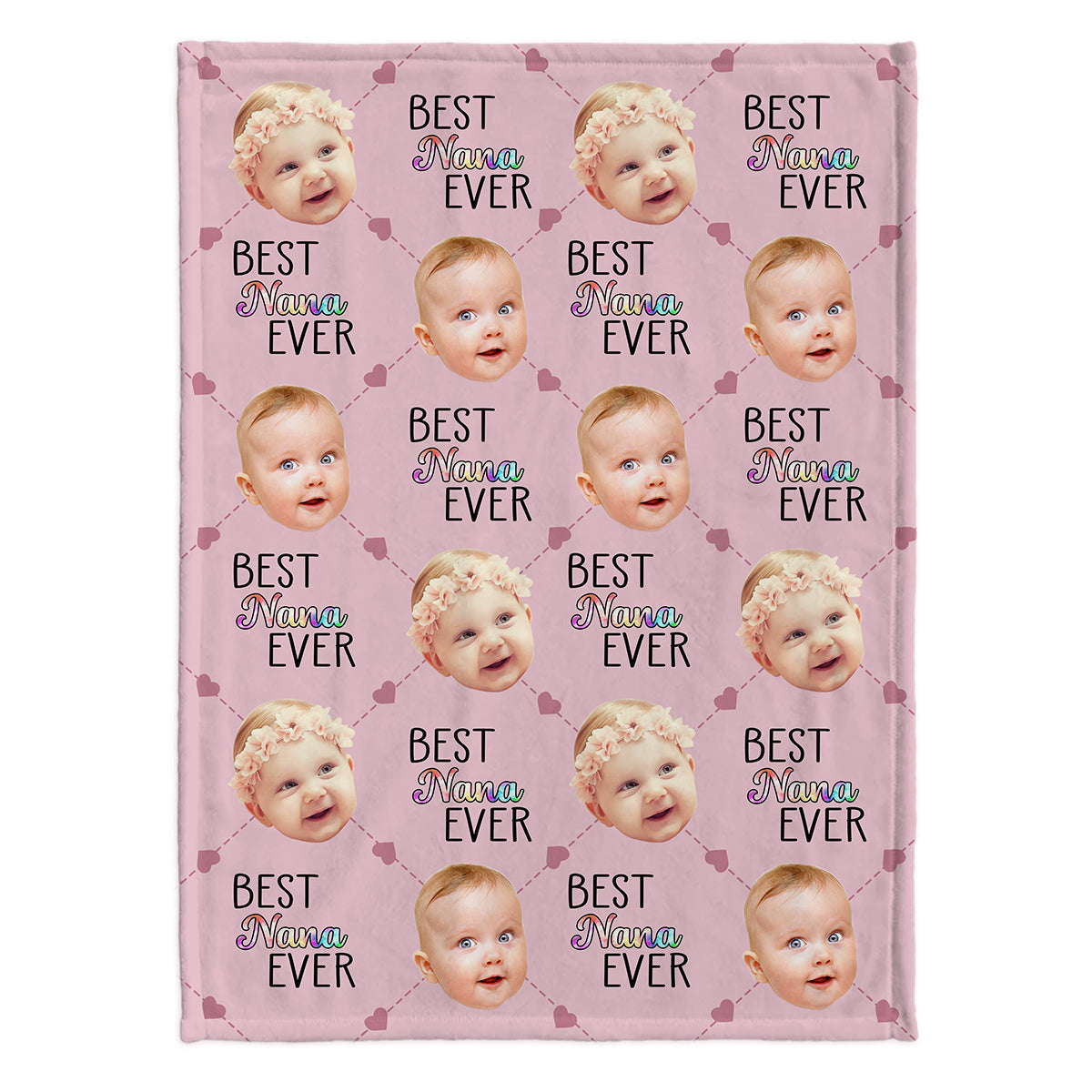 Best Grandma Mom Ever - Gift for grandma, mom, grandma - Personalized Blanket