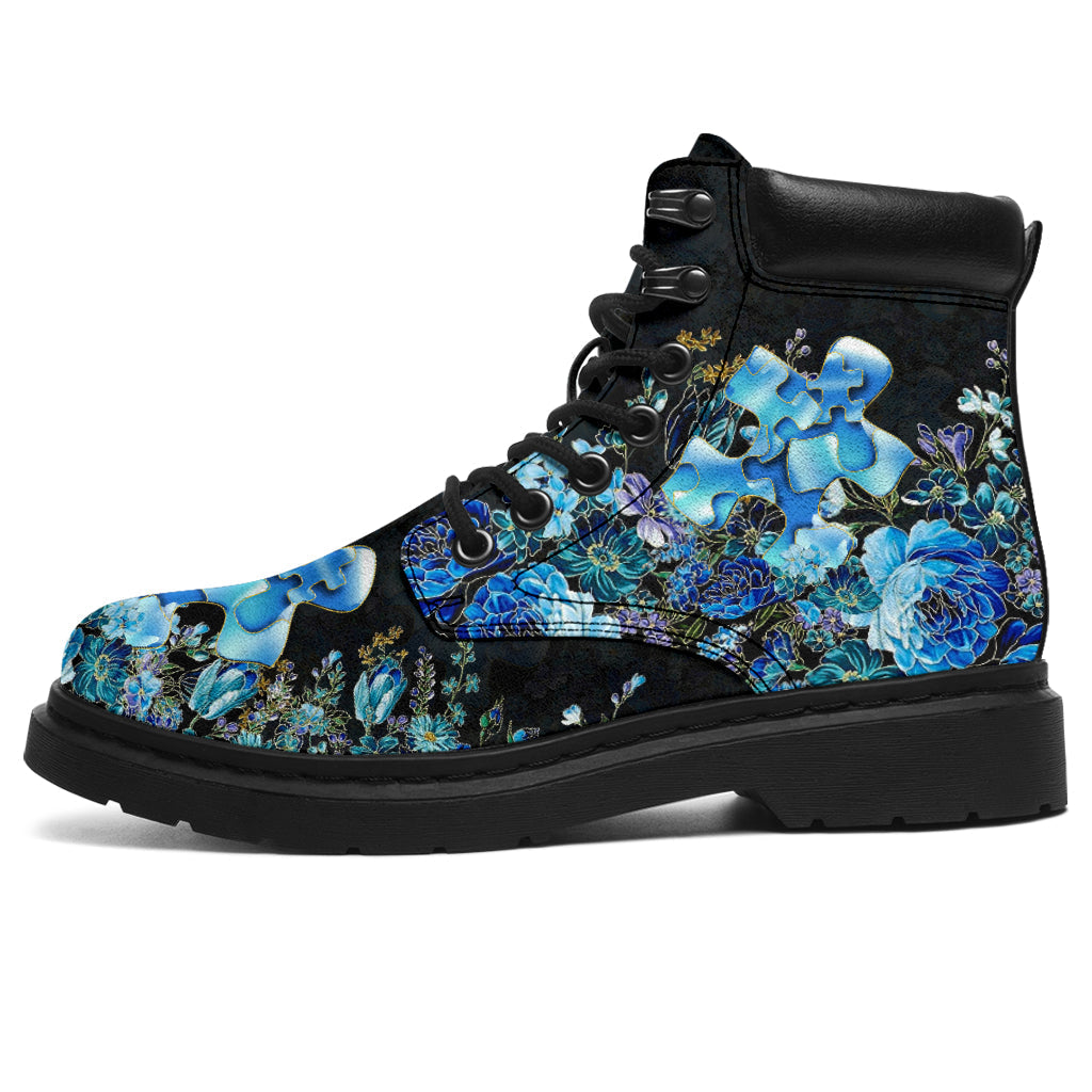 Autism Awareness Autism Awareness All Season Boots 0622
