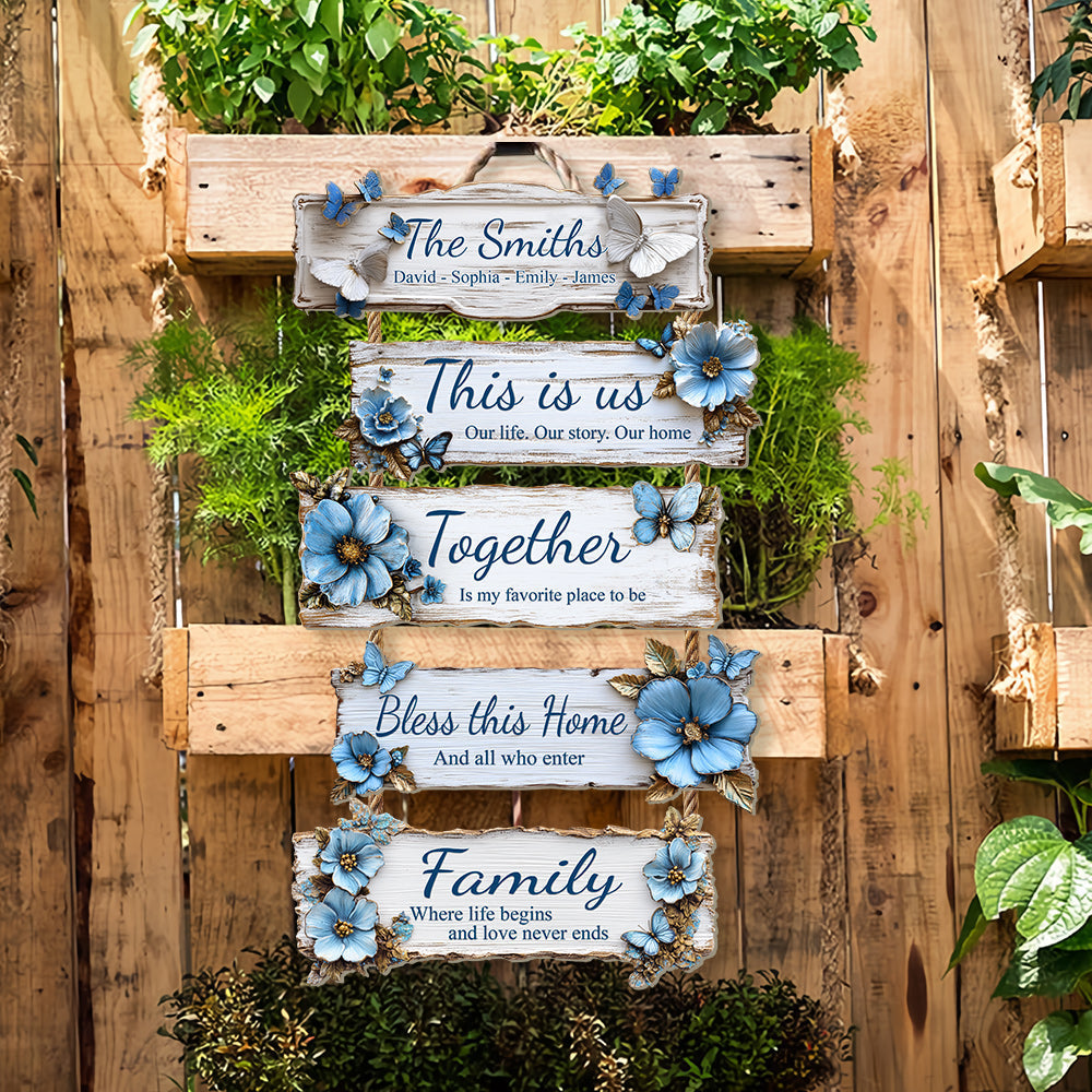 This Is Our Story - Personalized Family Pallet Wood Sign
