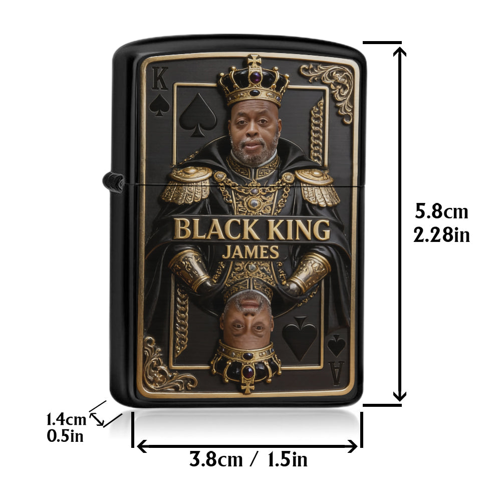 Black King - Personalized African American Lighter