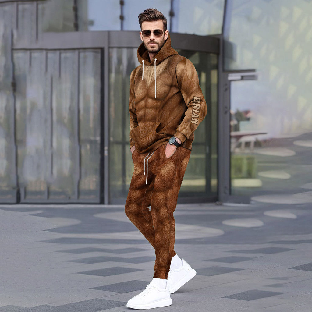 Bigfoot Costume - Personalized Bigfoot Hoodie and Sweatpants
