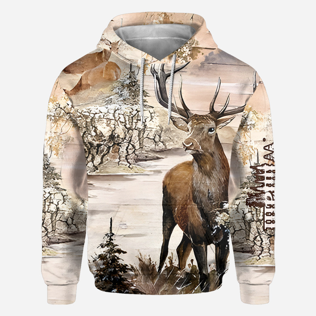 Love Hunting - Personalized Hunting All Over Shirt