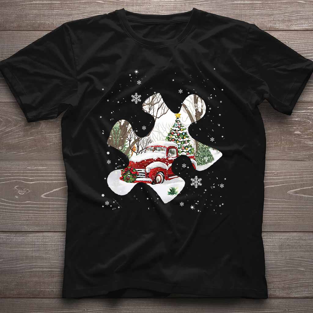 Xmas Vibes - Autism Awareness T-shirt and Hoodie