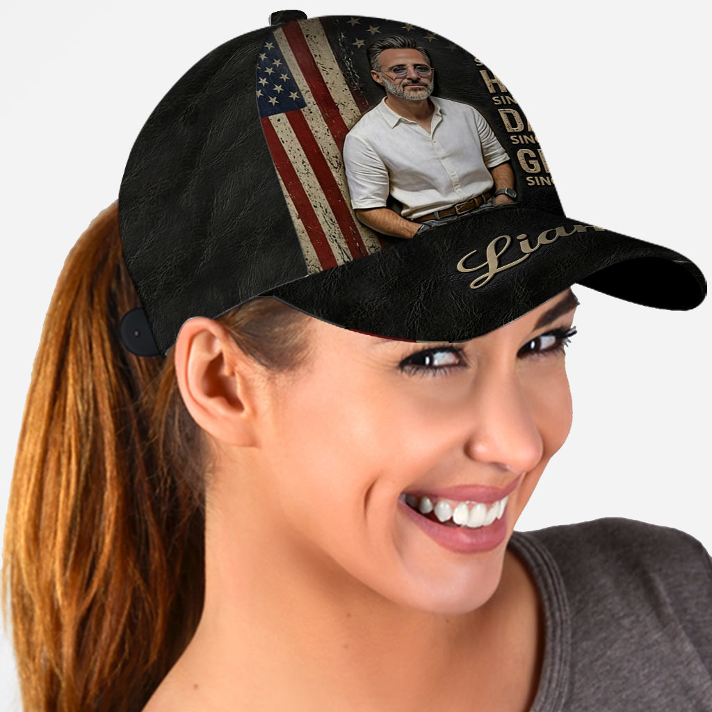 Legend Husband Dad Grandpa - Personalized Grandpa Classic Cap