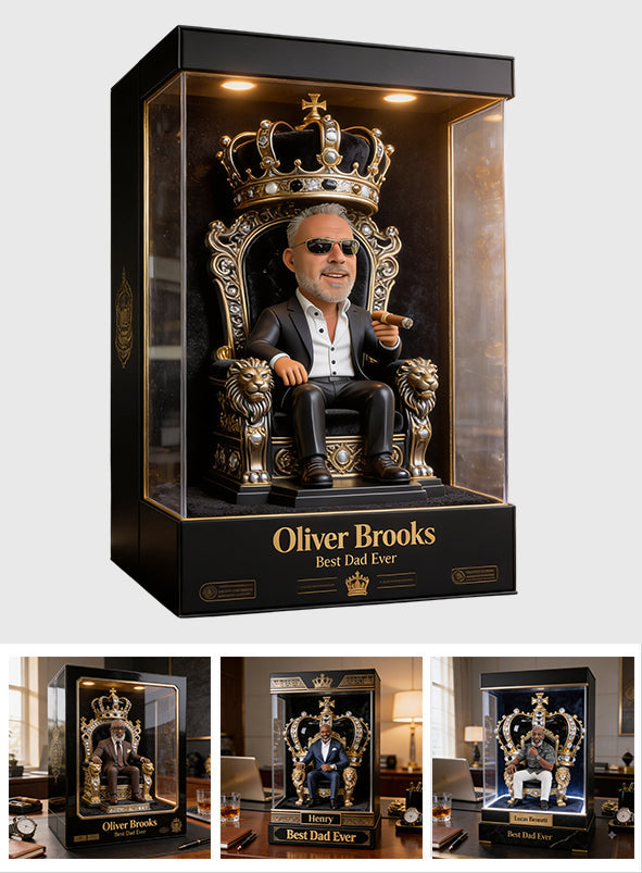 Custom Any Photo - Personalized Father Custom Shaped Acrylic Plaque