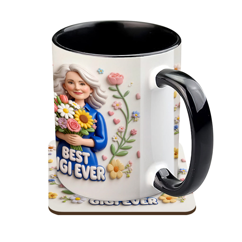Custom Any Photo - Personalized Mother Accent Mug & Coaster