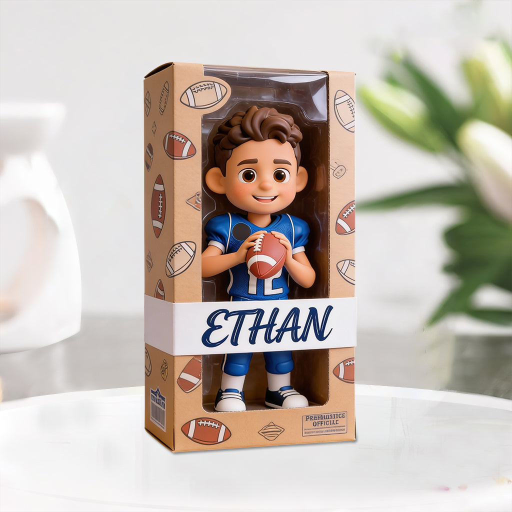 Custom From Photo - Any Sport - Football, Basketball, Baseball... - Personalized Football Custom Shaped Acrylic Plaque