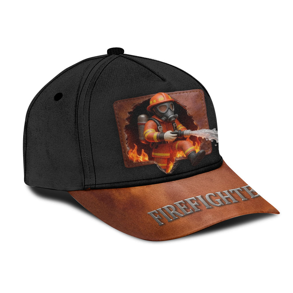 Cool Firefighter - Personalized Firefighter Classic Cap