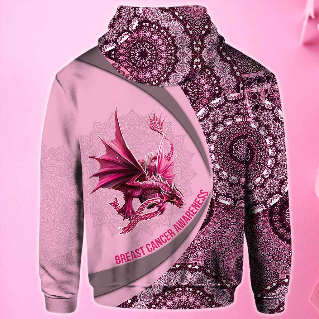 Breast Cancer Awareness All Over T-shirt and Hoodie