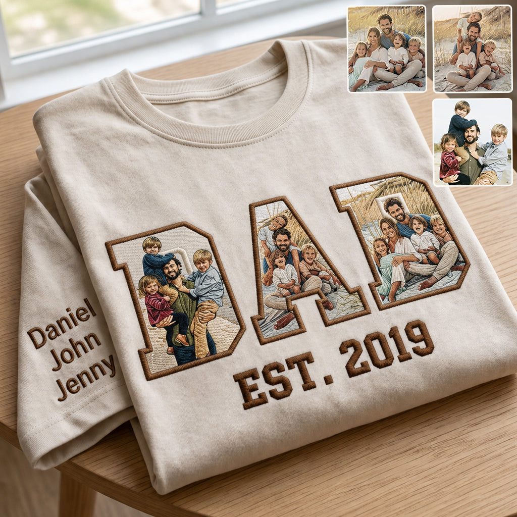 Best Dad Ever - Personalized Father All Over Shirt