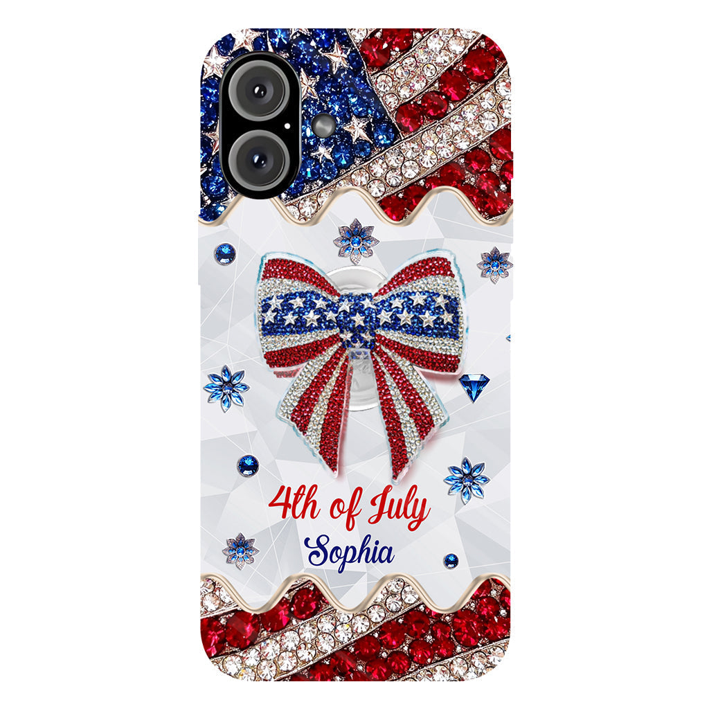 Independence Day - Personalized Independence Day/ 4th of July Full Print Phone Case & Phone Grip