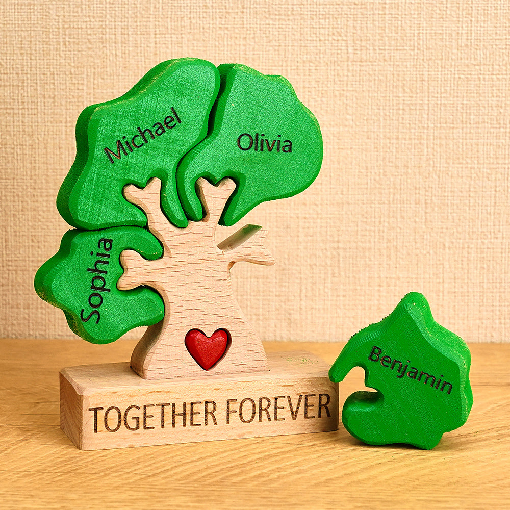 Family Tree - Personalized Family Wooden Puzzle