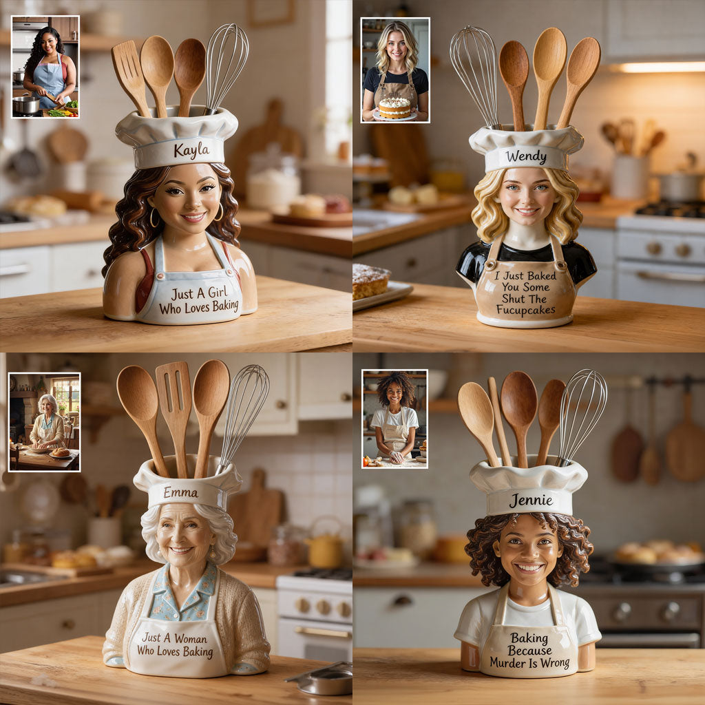Baked With Love - Personalized Baking Acrylic Pot