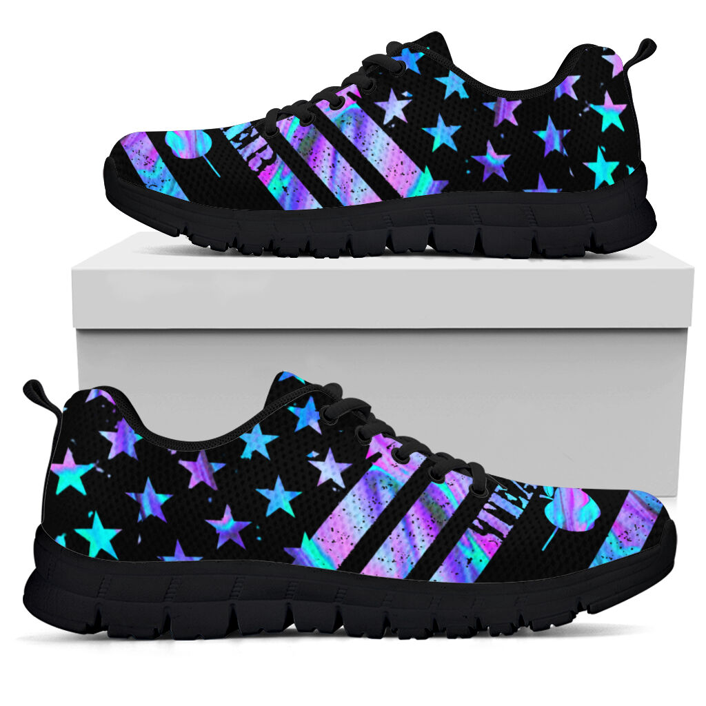 Teacher American Flag Teacher Sneakers 0622