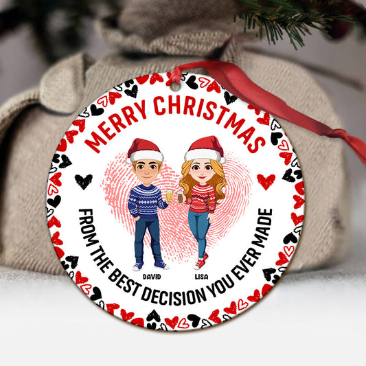 You Are My Favorite Everything - Personalized Couple Ornament
