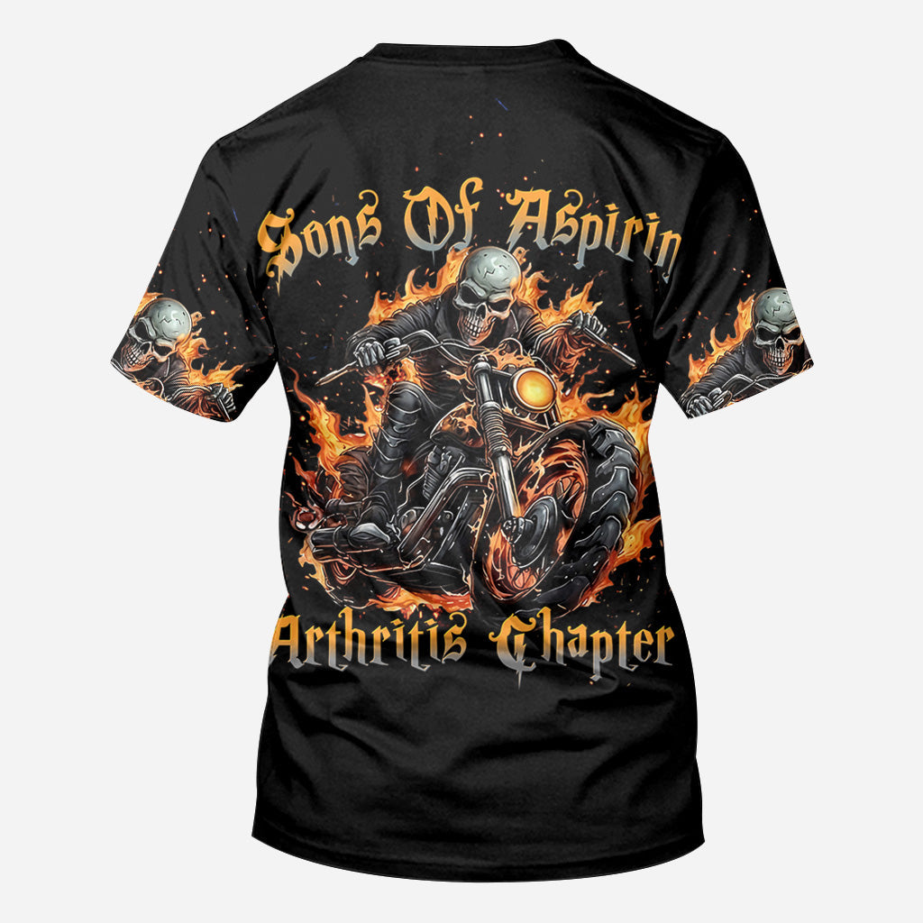 Son Of Aspirin - Personalized Biker All Over Shirt