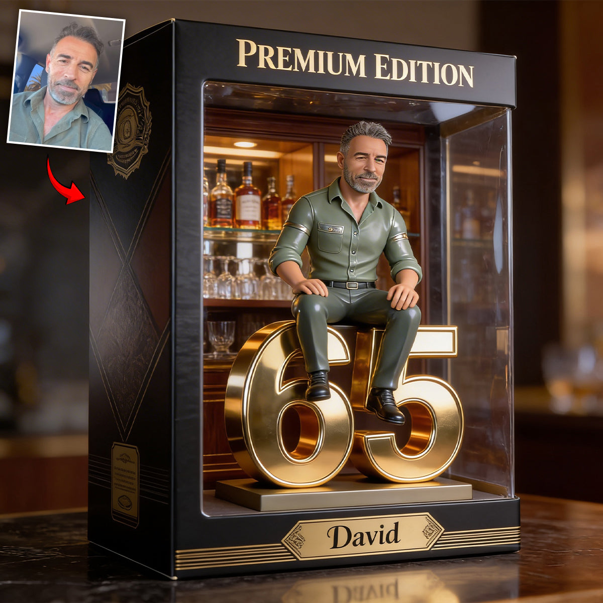 Custom Any Photo - Personalized Birthday Custom Shaped Acrylic Plaque