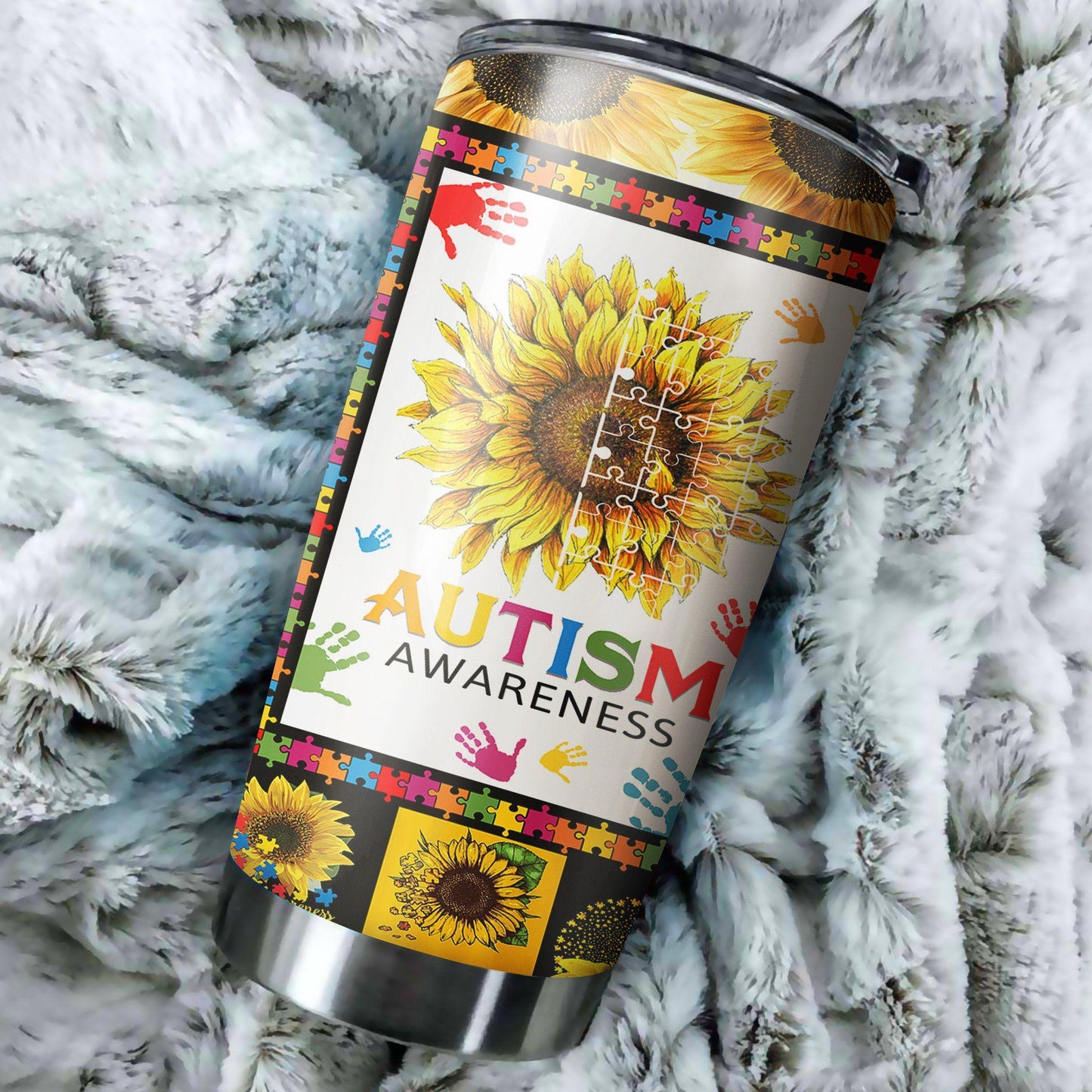 You Are My Shunshire Elephant - Autism Awareness Tumbler 0921
