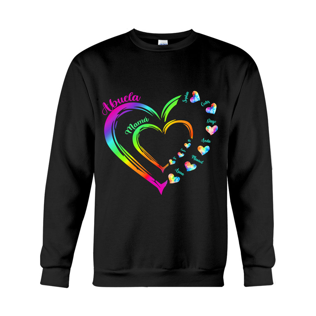 Bendecido De Ser llamado - Personalized Grandma T-shirt And Hoodie