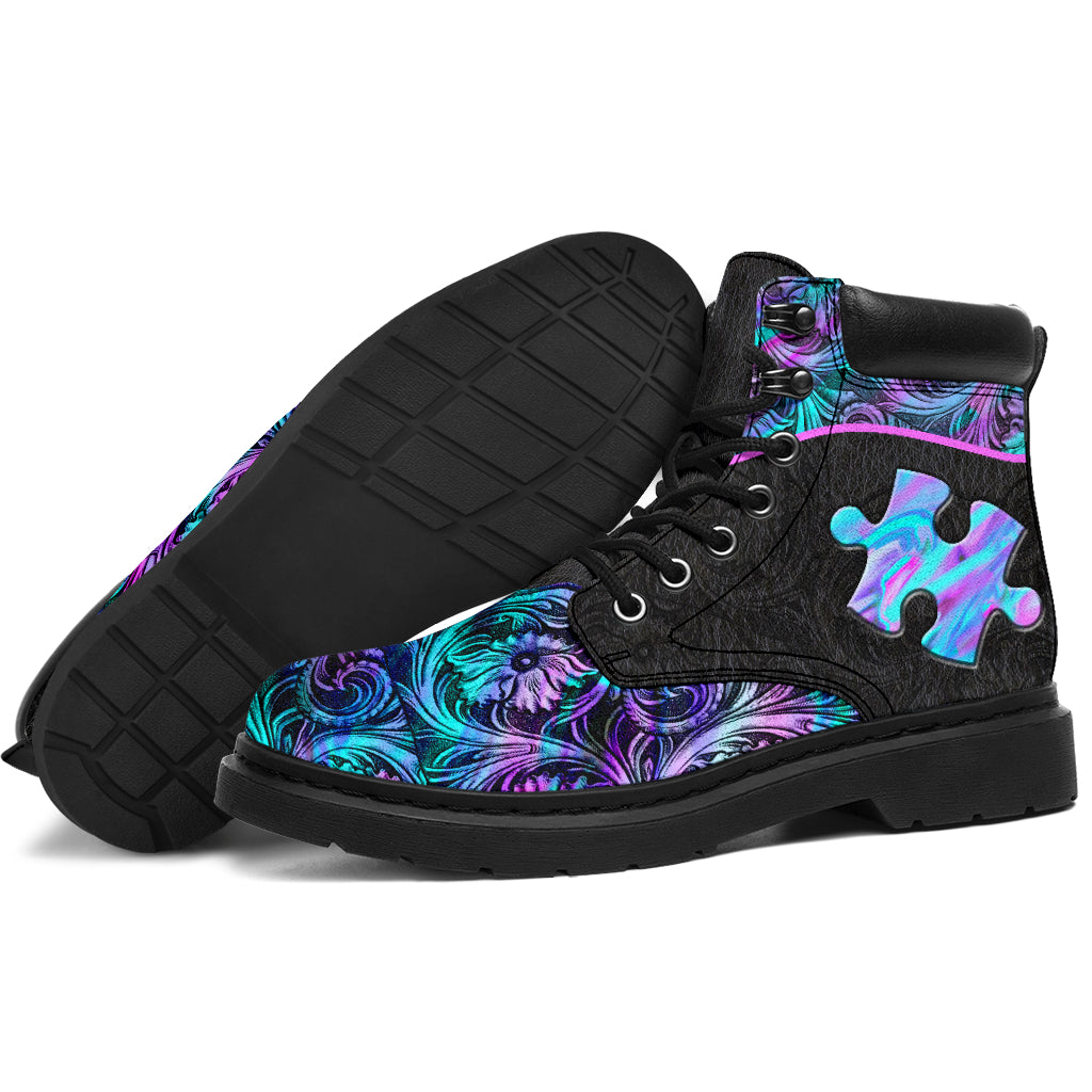 Autism Awareness Autism Awareness All Season Boots 0622