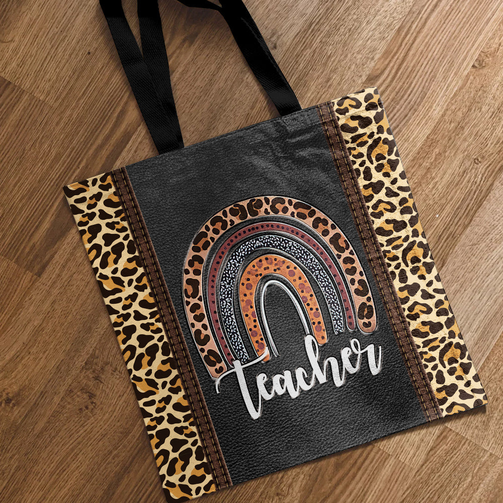 Teacher Cheetah - Teacher Tote Bag 0921