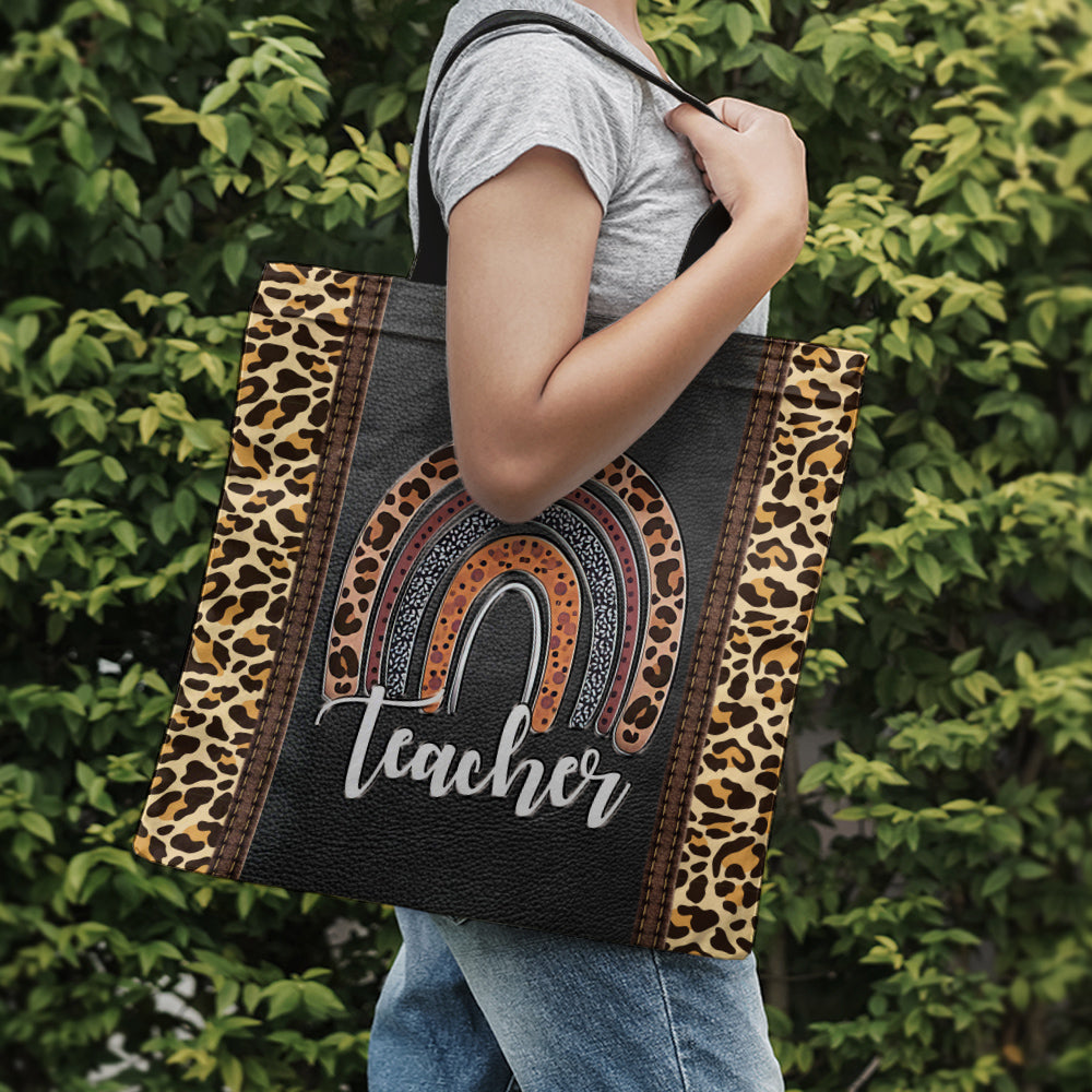 Teacher Cheetah - Teacher Tote Bag 0921