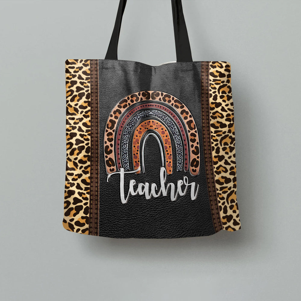 Teacher Cheetah - Teacher Tote Bag 0921