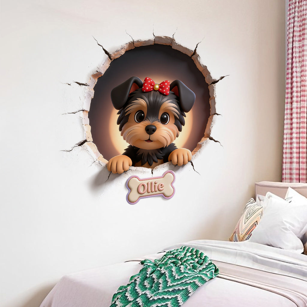 Custom Any Photo - Personalized Dog Wall Decal