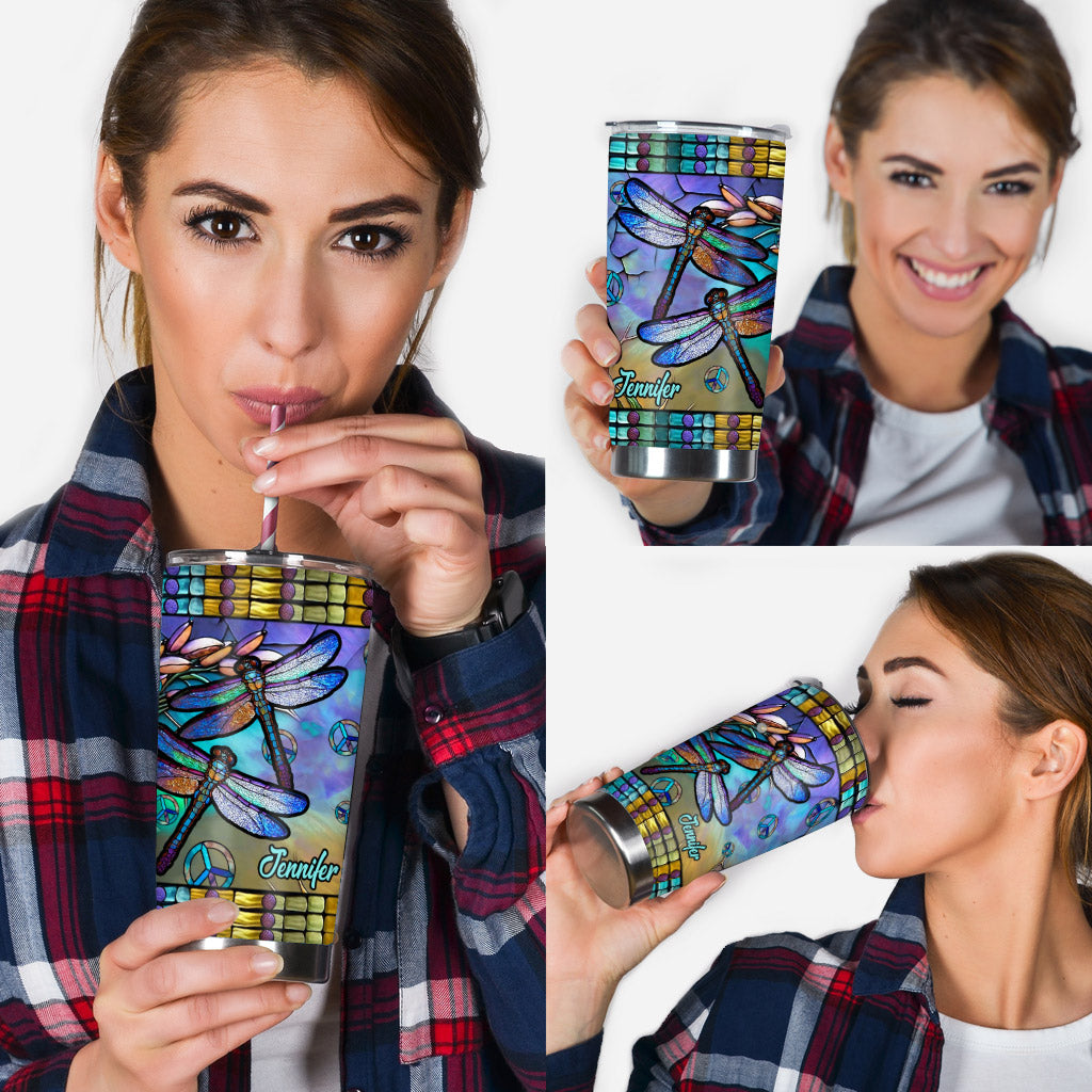 Hippie Soul - Personalized Hippie Tumbler