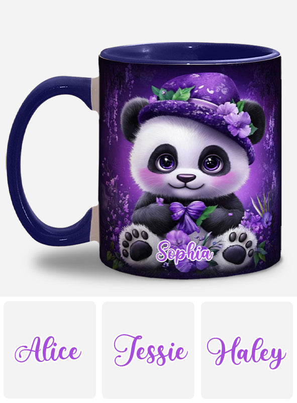 Cute Panda - Personalized Panda Lover Accent Mug