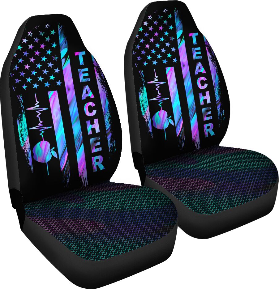 American Flag Teacher Seat Covers 0622