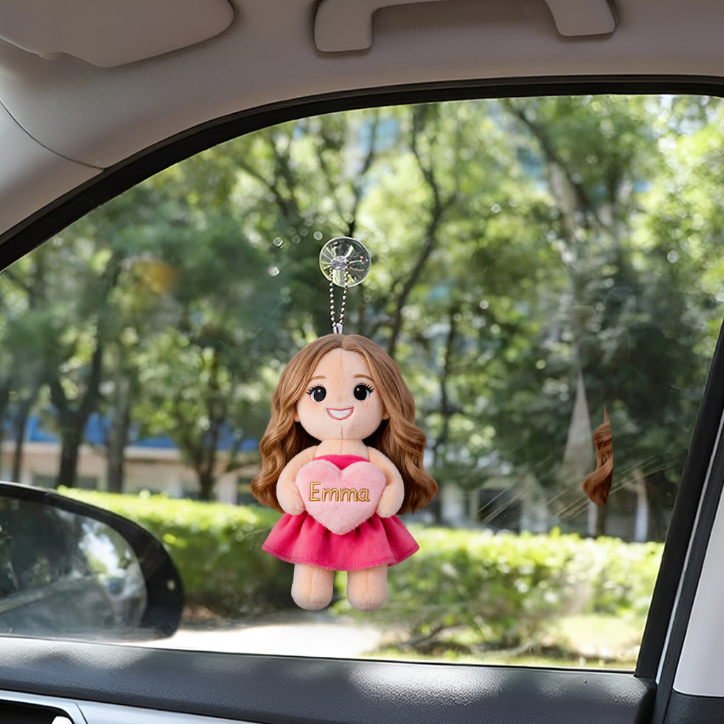 Custom Any Photo Unique Charm - Personalized Self Love Plush Keychain