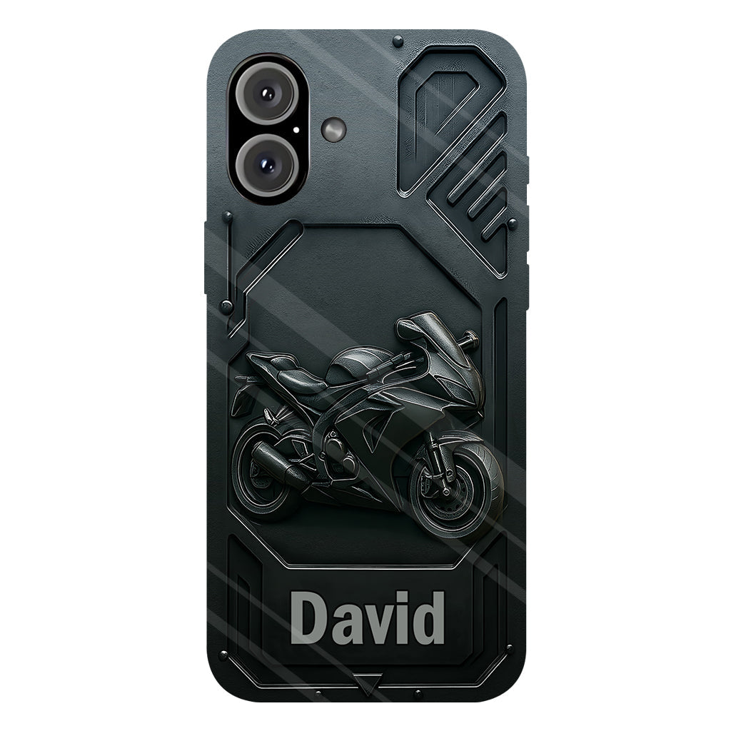 Cool Cruiser / Sportbike - Personalized Biker Full Print Phone Case