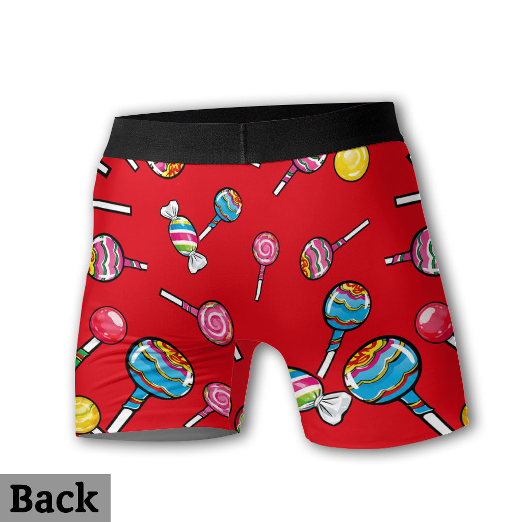 I Love My Lollipop - Personalized Spicy Couple Men’s Boxer Briefs