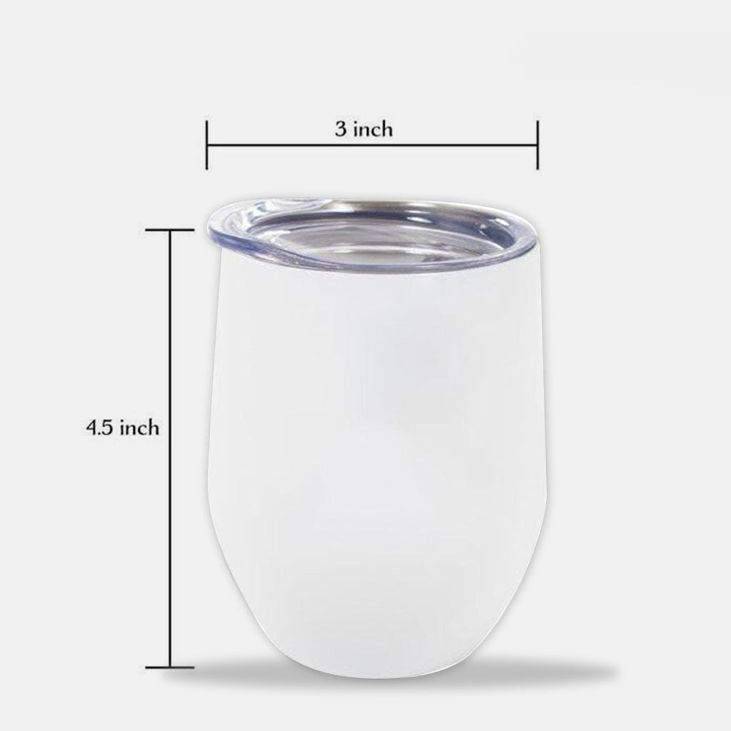 Sorry I Missed Your Call I Was On The Other Line - Personalized Fishing Wine Tumbler