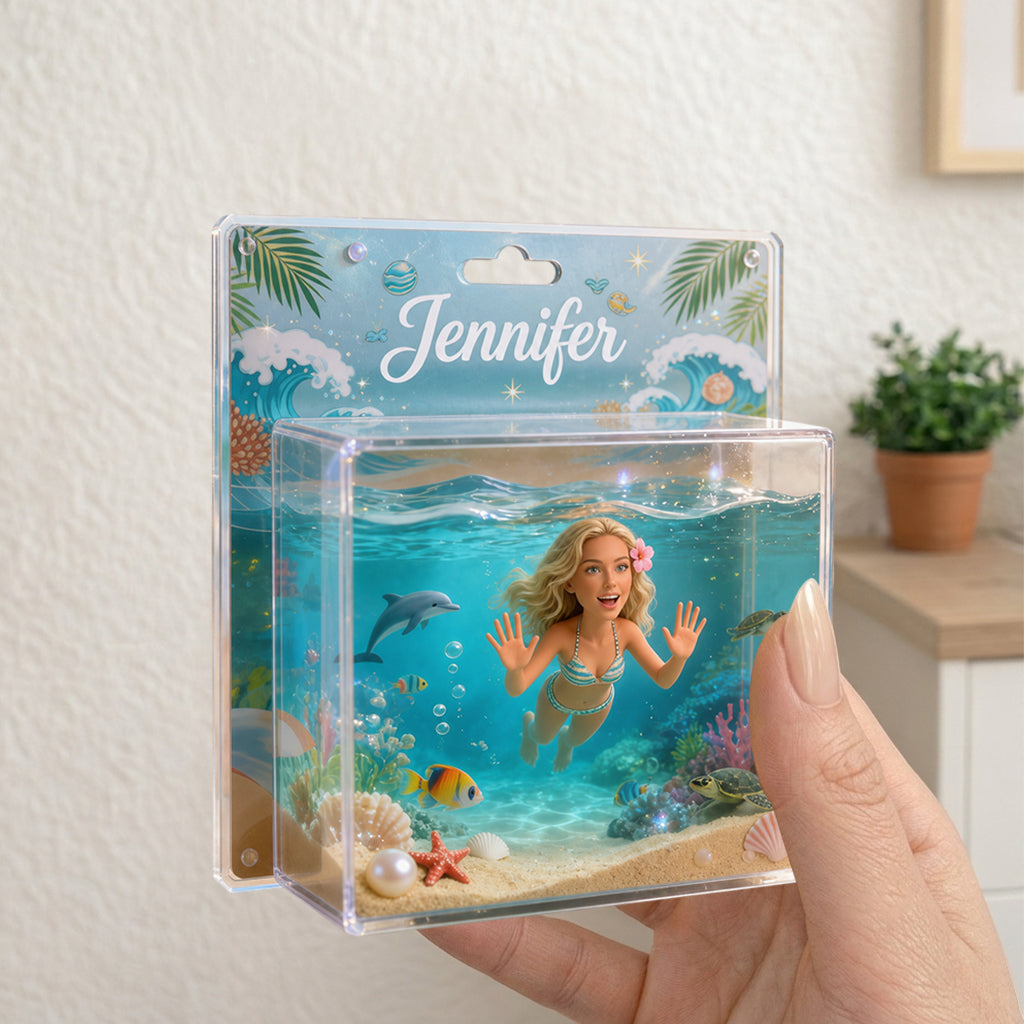 For Who Loves Sea - Personalized Sea Lover Acrylic Display Box