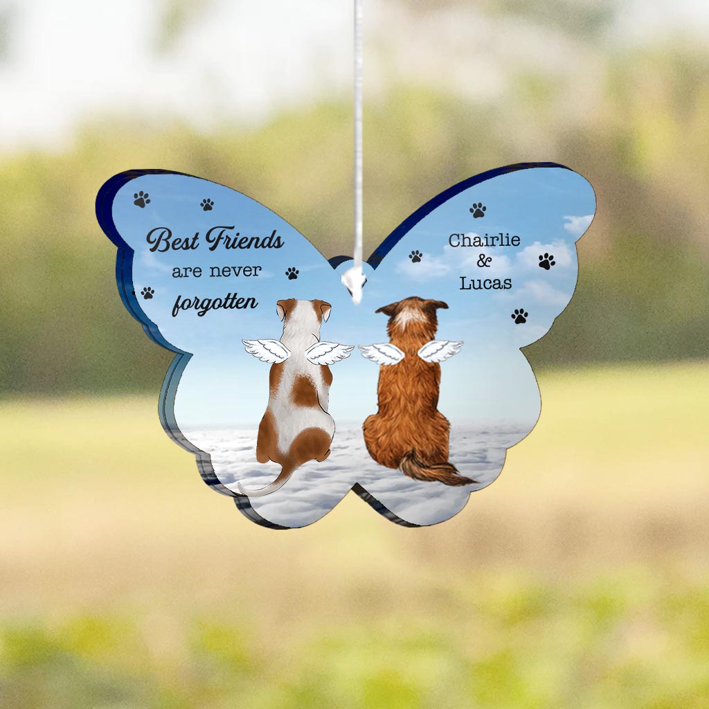 Best Friends Are Never Forgotten - Personalized Dog Wind Chime