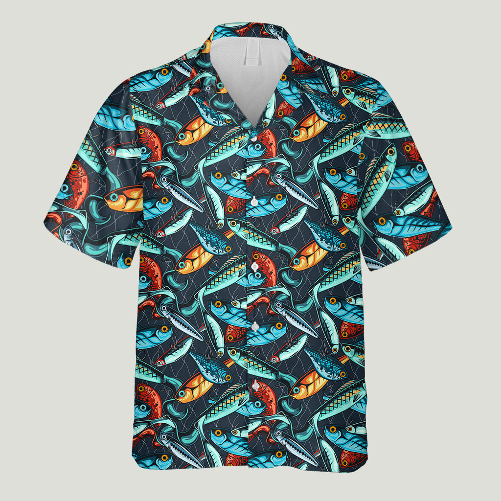 Reel Cool Dad Fishing Hawaiian Shirt