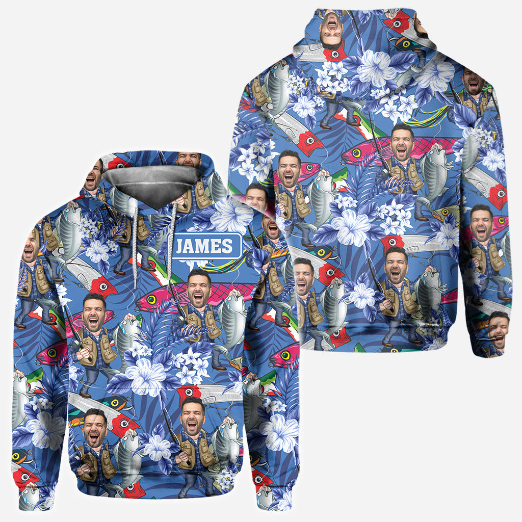 Lucky Fishing Shirt - Personalized Fishing All Over Shirt