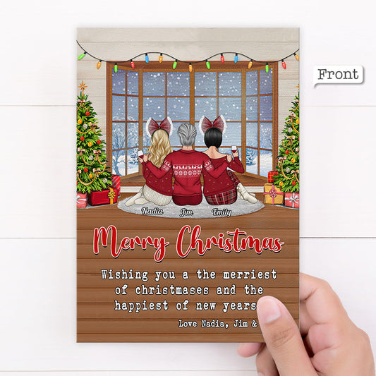 Personalized Greeting Greeting Card Christmas Home