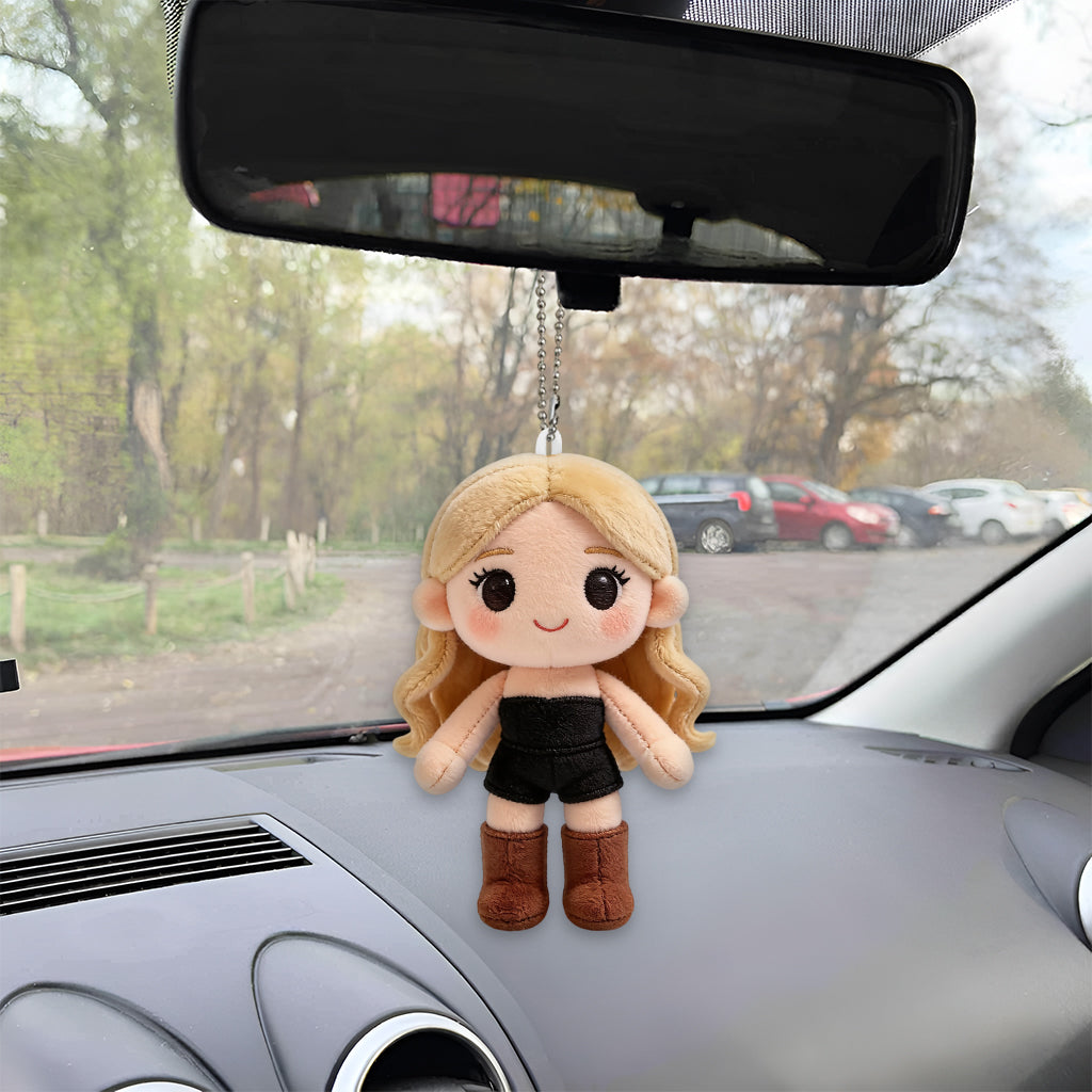 Just A Girl Who Loves Travelling - Personalized Travelling Plush Keychain