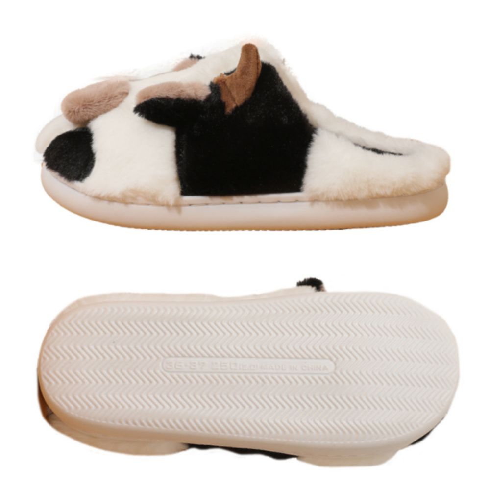 Cow Cotton Cow Slippers - gift for anyone - Slippers