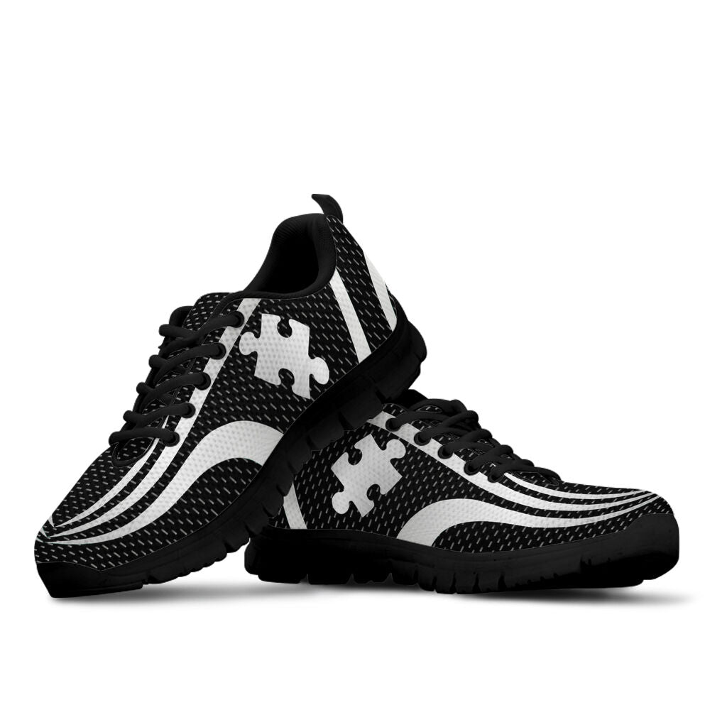 Puzzle Pieces Autism Awareness Sneakers 0622