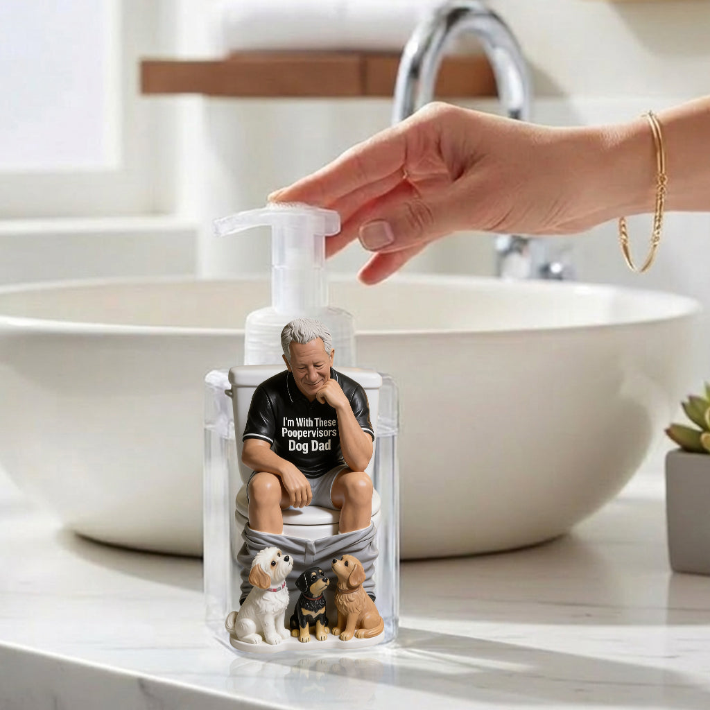 Funny Dog Dad/ Dog Mom Moment - Personalized Dog Pump Dispenser