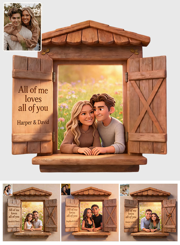Custom Any Photo - Personalized Couple Custom Shaped Wood Sign