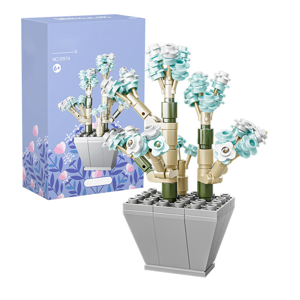 Botanical Flower Building Bricks - Personalized Botanical Flower Building Bricks