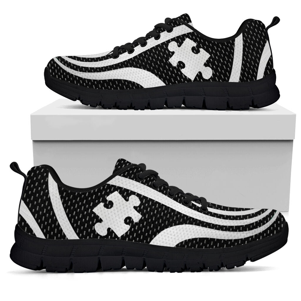 Puzzle Pieces Autism Awareness Sneakers 0622