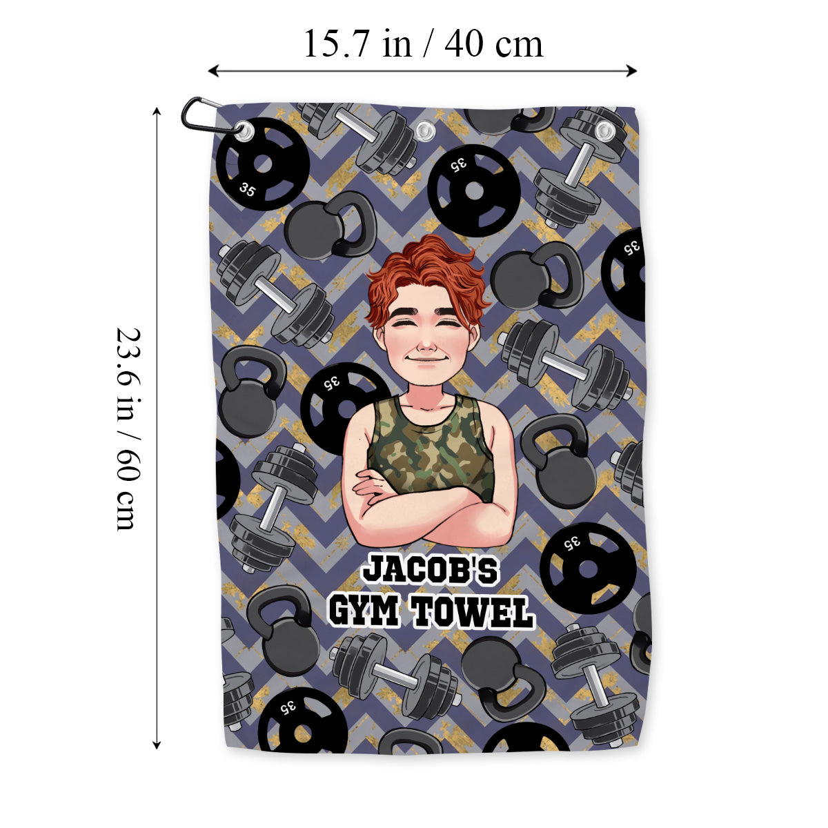 Gym Towel - Personalized Fitness Towel